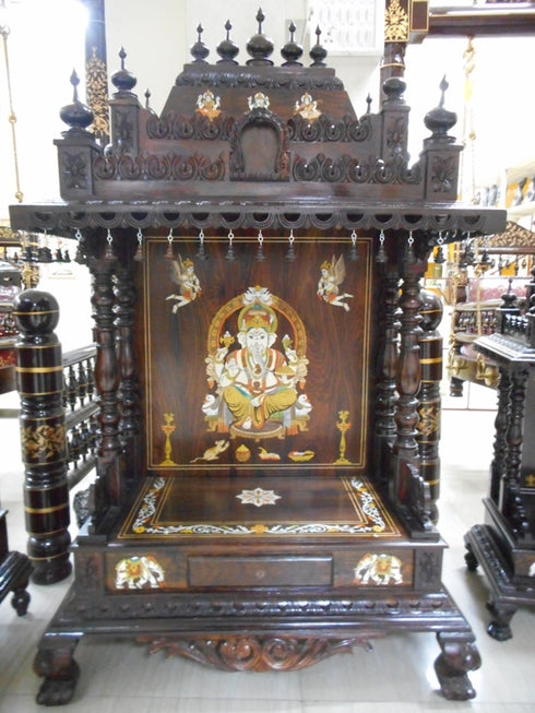Rosewood Rectangular Mandap 15x
